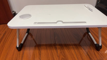 🖥️ Bureau Pliable Multifonction – Travaillez & Étudiez Partout