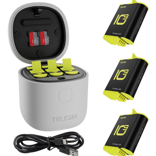 Triple Port '' Chargeur GoPro 9-10-11-12