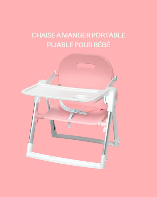 Chaise à manger pliable portable pour bébé