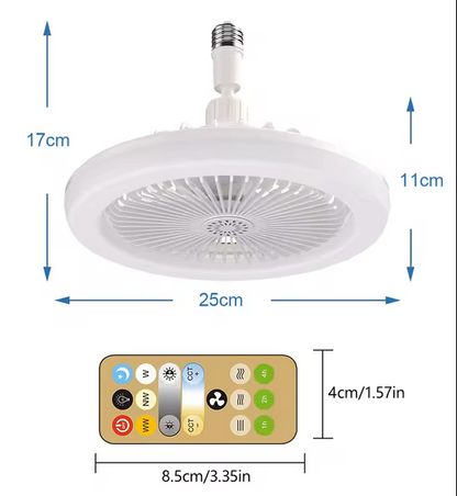 Ventilateur avec Lamp De Plafond