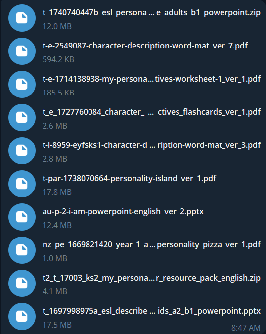 50+ Bundle English Lessons