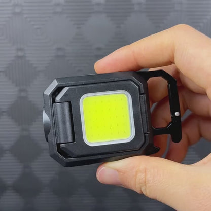 PACK Mini lampe de poche + Caddau Porte-clés LED